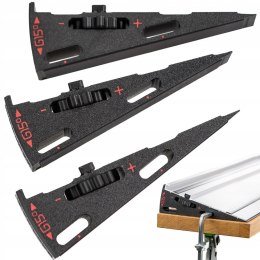 Dystans klin kątowy WedgeG15 cięcie 60° w miejsce 45 do prowadnicy Graphite