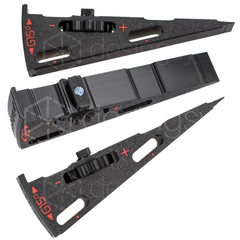 Dystans klin kątowy WedgeG15 cięcie 60° w miejsce 45 do prowadnicy Graphite