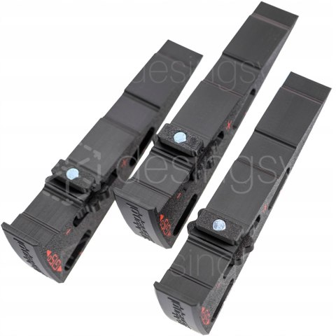 Dystans klin kątowy WedgeG15 cięcie 60° w miejsce 45 do prowadnicy Graphite