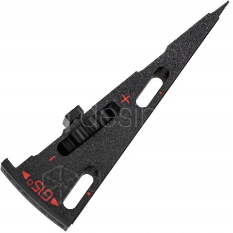 Dystans klin kątowy WedgeG15 cięcie 60° w miejsce 45 do prowadnicy Graphite