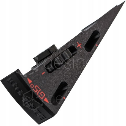 Dystans klin kątowy WedgeG15 cięcie 60° w miejsce 45 do prowadnicy Graphite