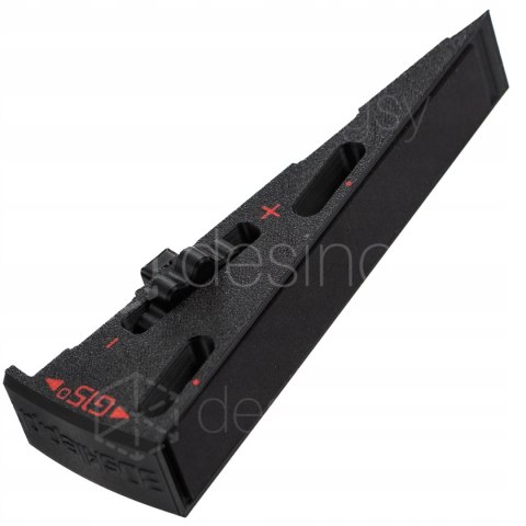 Dystans klin kątowy WedgeG15 cięcie 60° w miejsce 45 do prowadnicy Graphite