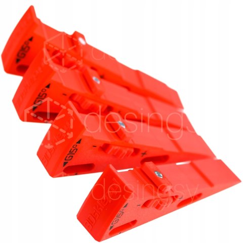 Dystans klin kątowy WedgeG15 cięcie 60° w miejsce 45 do prowadnicy Graphite