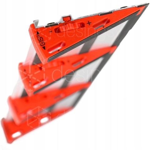 Dystans klin kątowy WedgeG15 cięcie 60° w miejsce 45 do prowadnicy Graphite