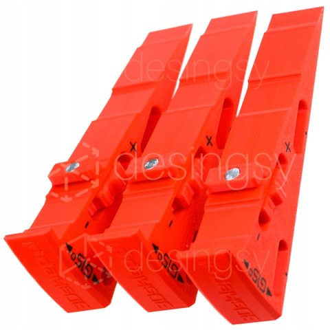 Dystans klin kątowy WedgeG15 cięcie 60° w miejsce 45 do prowadnicy Graphite