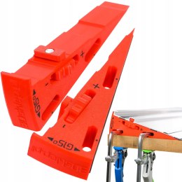 Dystans klin kątowy WedgeG15 cięcie 60° w miejsce 45 do prowadnicy Graphite