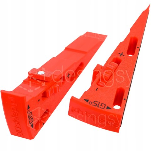 Dystans klin kątowy WedgeG15 cięcie 60° w miejsce 45 do prowadnicy Graphite