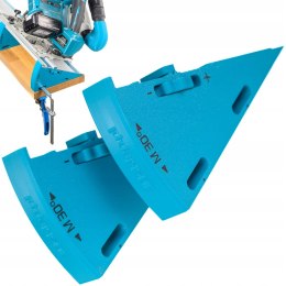 Dystans klin kątowy WedgeM30 cięcie 75° w miejsce 45° do prowadnicy Makita