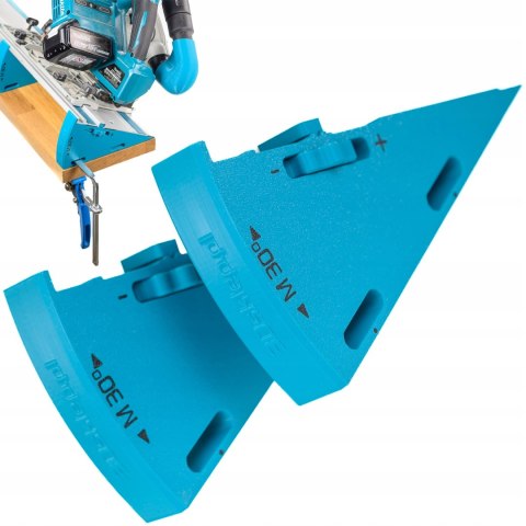 Dystans klin kątowy WedgeM30 cięcie 75° w miejsce 45° do prowadnicy Makita