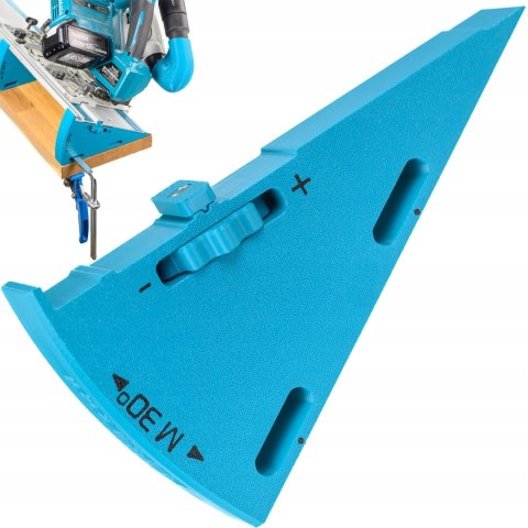 Dystans klin kątowy WedgeM30 cięcie 75° w miejsce 45° do prowadnicy Makita