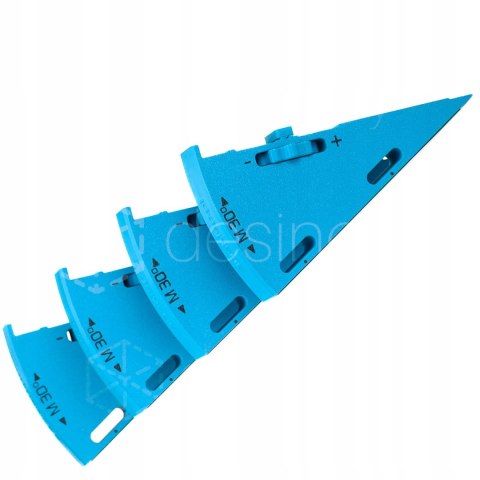 Dystans klin kątowy WedgeM30 cięcie 75° w miejsce 45° pasuje do Makita