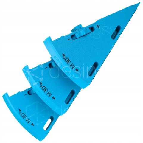 Dystans klin kątowy WedgeM30 cięcie 75° w miejsce 45° pasuje do Makita