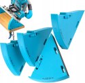 Dystans klin kątowy WedgeM45 cięcie 90° w miejsce 45° do prowadnicy Makita