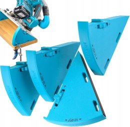 Dystans klin kątowy WedgeM45 cięcie 90° w miejsce 45° do prowadnicy Makita
