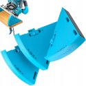 Dystans klin kątowy WedgeM45 cięcie 90° w miejsce 45° do prowadnicy Makita 4100KB
