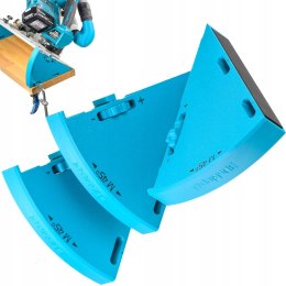 Dystans klin kątowy WedgeM45 cięcie 90° w miejsce 45° do prowadnicy Makita 4100KB