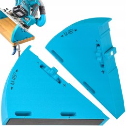 Dystans klin kątowy WedgeM45 cięcie 90° w miejsce 45° do prowadnicy Makita
