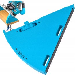 Dystans klin kątowy WedgeM45 cięcie 90° w miejsce 45° do prowadnicy Makita