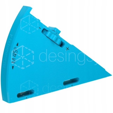 Dystans klin kątowy WedgeM45 cięcie 90° w miejsce 45° do prowadnicy Makita 4100KB