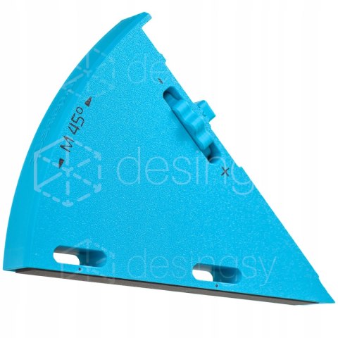 Dystans klin kątowy WedgeM45 cięcie 90° w miejsce 45° do prowadnicy Makita 4100KB