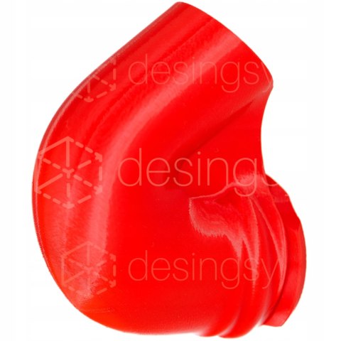 Kolanko kątowe do zagłębiarki MAFELL MT 55 cc koniec haczenia węża U-TURN Red