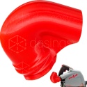 Kolanko kątowe do zagłębiarki MAFELL MT 55 cc koniec haczenia węża U-TURN Red