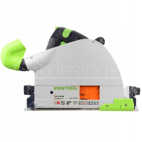 Nakładka na pokrywę zagłębiarki FESTOOL TS 75 EBQ ogranicz pył do minimum