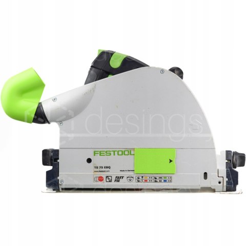 Osłona zaślepka pokrywa do zagłębiarki FESTOOL TS 75 EBQ - lepszy odsys