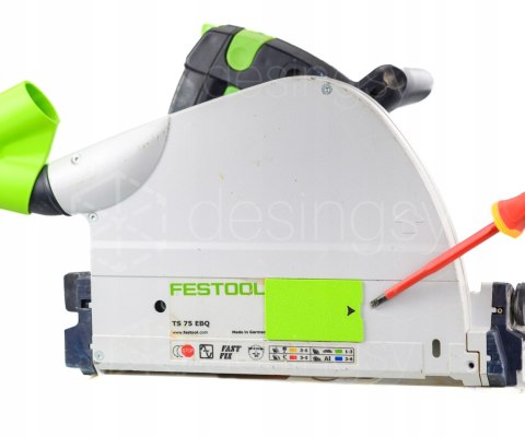 Osłona zaślepka pokrywa do zagłębiarki FESTOOL TS 75 EBQ - lepszy odsys