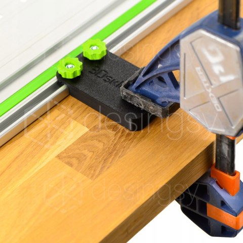 Pewne mocowanie XXL do szyny Festool blokada antyślizgowa pod ścisk 2szt