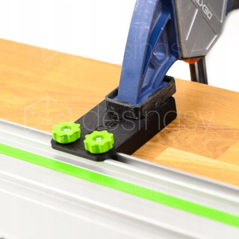Pewne mocowanie XXL do szyny Festool blokada antyślizgowa pod ścisk 2szt