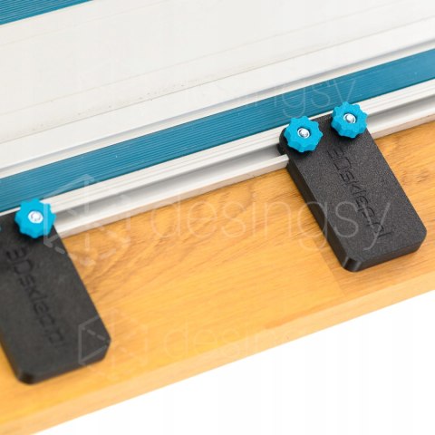 Pewne mocowanie XXL do szyny Makita blokada antyślizgowa pod ścisk 2szt