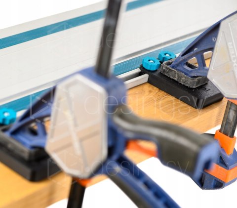 Pewne mocowanie XXL do szyny Makita blokada antyślizgowa pod ścisk 2szt