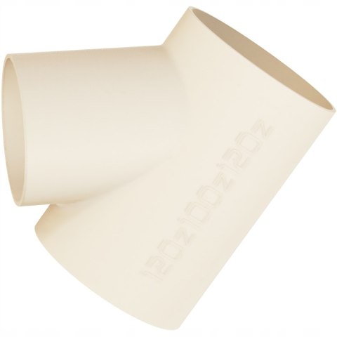 Rozgałęziacz adapter trójnik redukcja do węża SPIRO Ø120z100z120z 120x100x120 trójnik