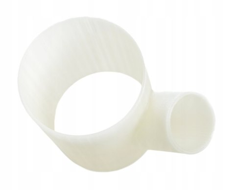 Rozgałęźnik trójnik redukcja 100x50x100 SPIRO osłona tarcz