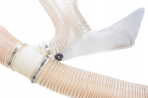 Rozgałęźnik trójnik redukcja 100x50x100 SPIRO osłona tarcz