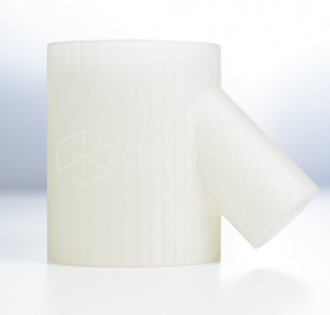 Rozgałęźnik trójnik redukcja 100x50x100 SPIRO osłona tarcz