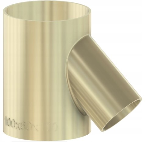 Rozgałęźnik trójnik redukcja 100x60x100 SPIRO odciąg