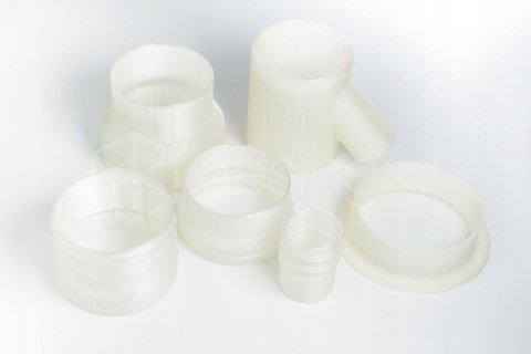 Rozgałęźnik trójnik redukcja 100x60x100 SPIRO odciąg