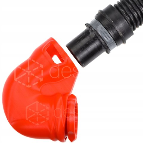 U-TURN Kolanko kątowe do zagłębiarki BOSCH GKT 55 GCE i Kärcher WD3 RED