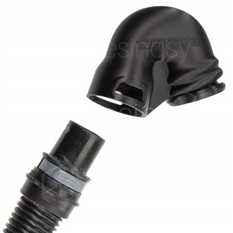 U-TURN Kolanko kątowe do zagłębiarki BOSCH GKT 55 GCE i Kärcher WD3 UTURN