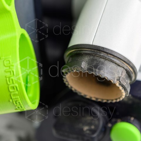 U-TURN kolanko kątowe bezpośrednio na gniazdo zagłębiarki Festool np TS 55