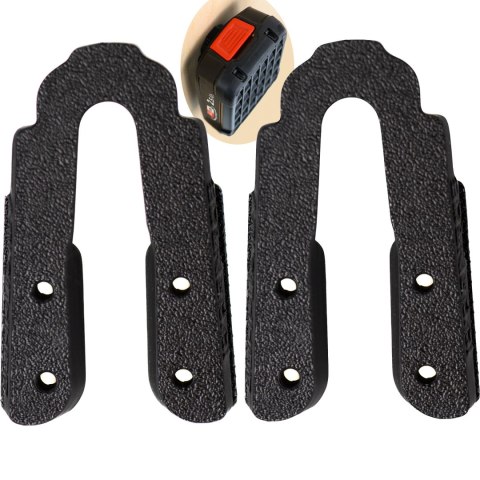 Uchwyt mocowanie do akumulatora baterii BOSCH PBA 18V Power FA na KLIK 2szt