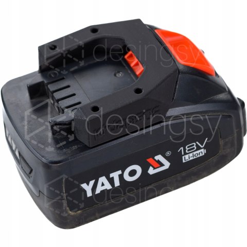 Uchwyt mocowanie do akumulatora baterii YATO 18V YT-8284X KLIK Black 1szt