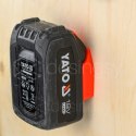 Uchwyt mocowanie do akumulatora baterii YATO 18V YT-8284X KLIK RED 2szt
