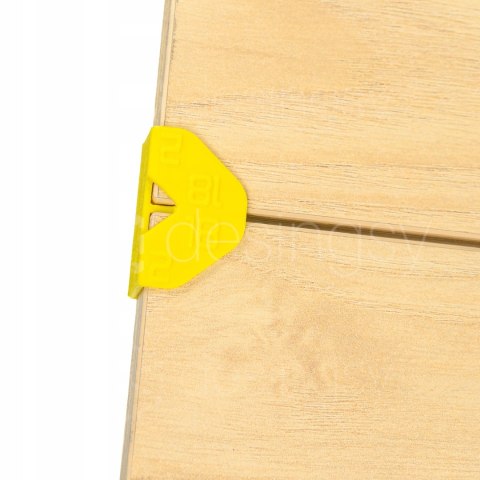 Uchwyty dystansowe do równego pozycjonowania i montażu frontów FrontGut18x2