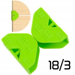 Uchwyty dystansowe do równego pozycjonowania i montażu frontów FrontGut18x3