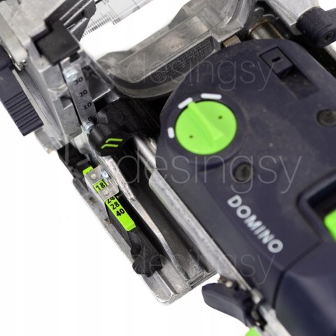 Wskaźnik metryczny 18mm do Festool Domino DF500 15 16 18 20 24 28 40