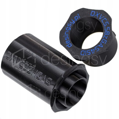 Zestaw adapterów do połączenia DeWalt DXVCS003 i odkurzacza BOSCH GAS 35 M AFC wężami