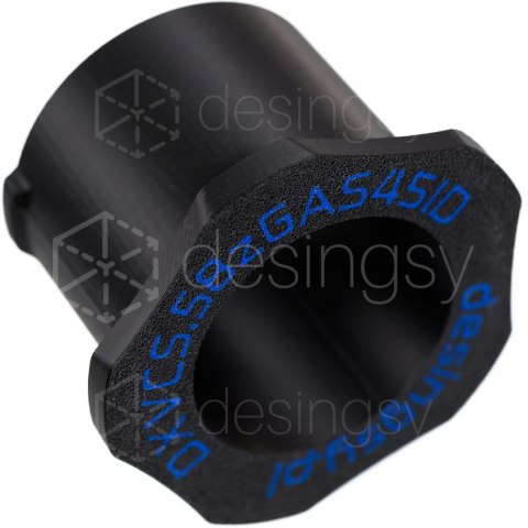 Zestaw adapterów do połączenia DeWalt DXVCS003 i odkurzacza BOSCH GAS 35 M AFC wężami